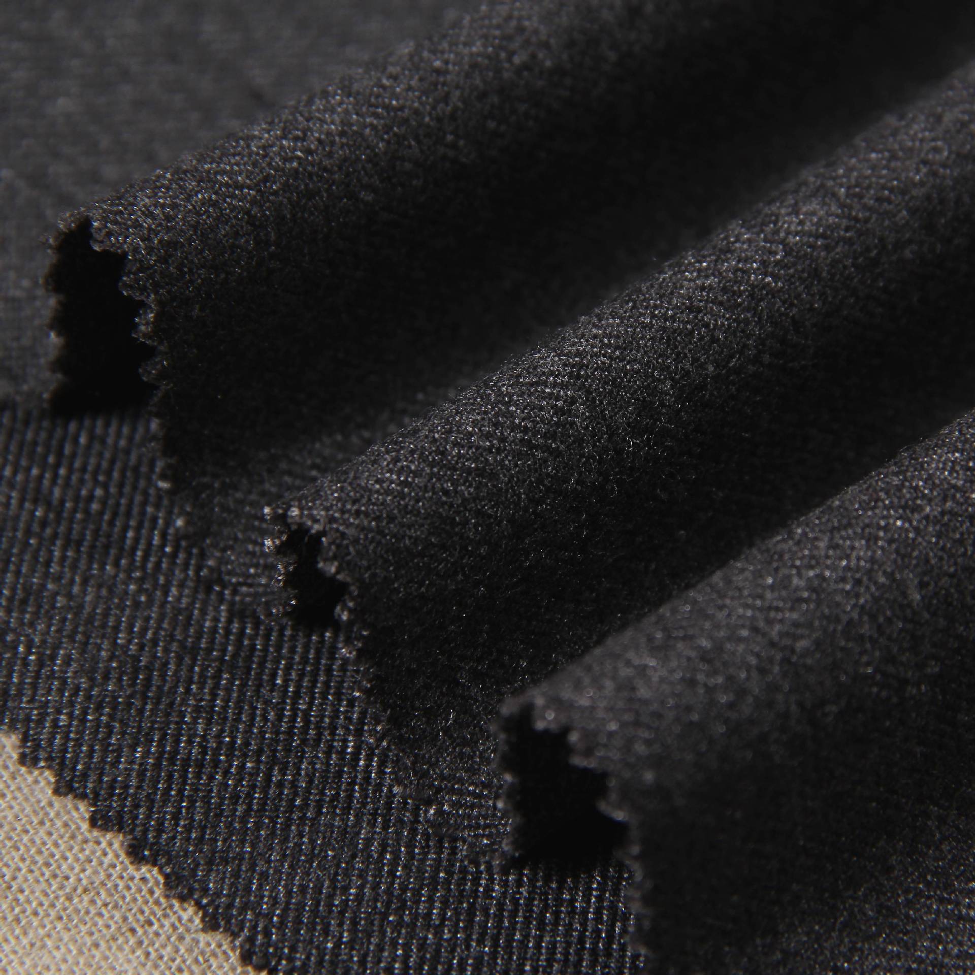 货供应时尚tr布斜纹涤纶面料休闲西装裤子服装布料