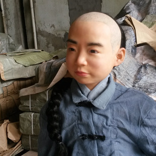 真人雕塑,高仿真名人硅胶像,仿真硅胶蜡像制作定做