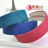 Korean Edition temperament Head hoop Fabric art Flannel Versatile Broadside hair bands Solid Hairdressing diy Hair bands accessories Korean Edition temperament Head hoop Fabric art Flannel Versatile Broadside hair bands Solid Hairdressing diy Hair bands accessories