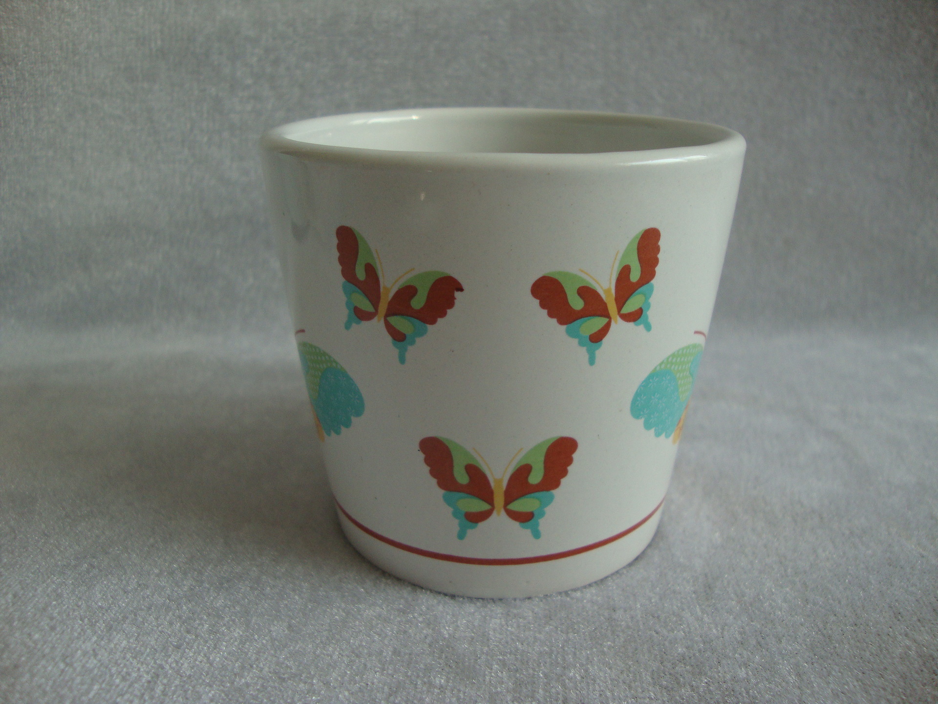 特价优惠200毫升漏斗形炻瓷烤花杯