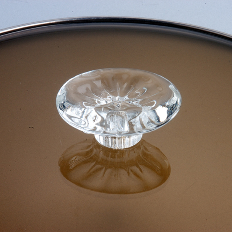 长期供应无气泡玻璃顶珠 带彩虹效果玻璃