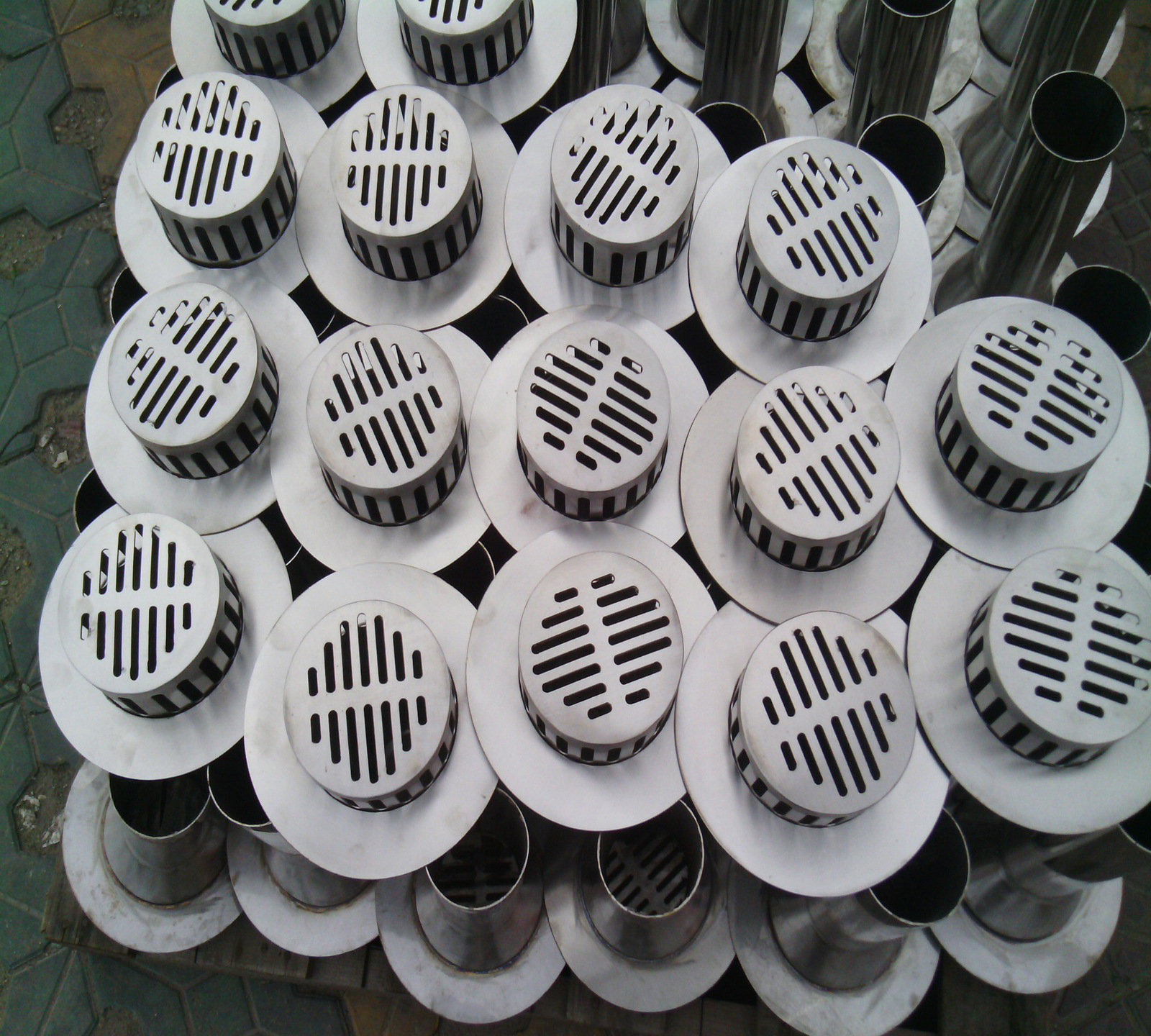 87不锈钢简易型雨水斗 易安装 功能全面