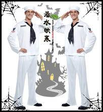 万圣节服装 男装 水手服 角色扮演恶魔装 cosplay海军服 制服诱惑