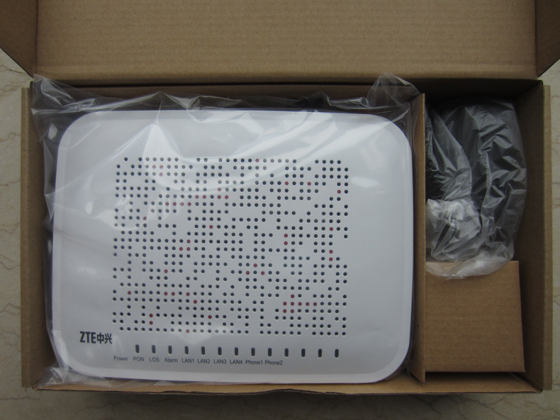 中兴光猫 中兴zxa10 f420四口宽带加两口电话epon光猫sip/h248 zxa10