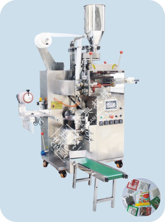 QD-18-II全自动挂线挂标内外袋袋泡茶包装机