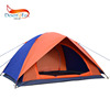 Fashion super light money outdoors 3-4 Double Door double-deck Camping Tent Three quarters Professional Rainproof Camp Tent