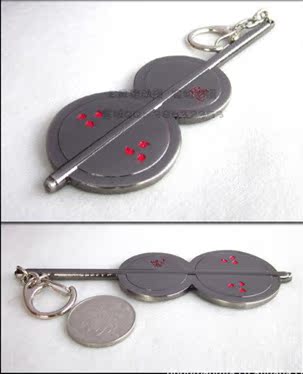 火影忍者动漫周边 宇智波斑火焰之扇武器挂扣 厂家直销 忍具