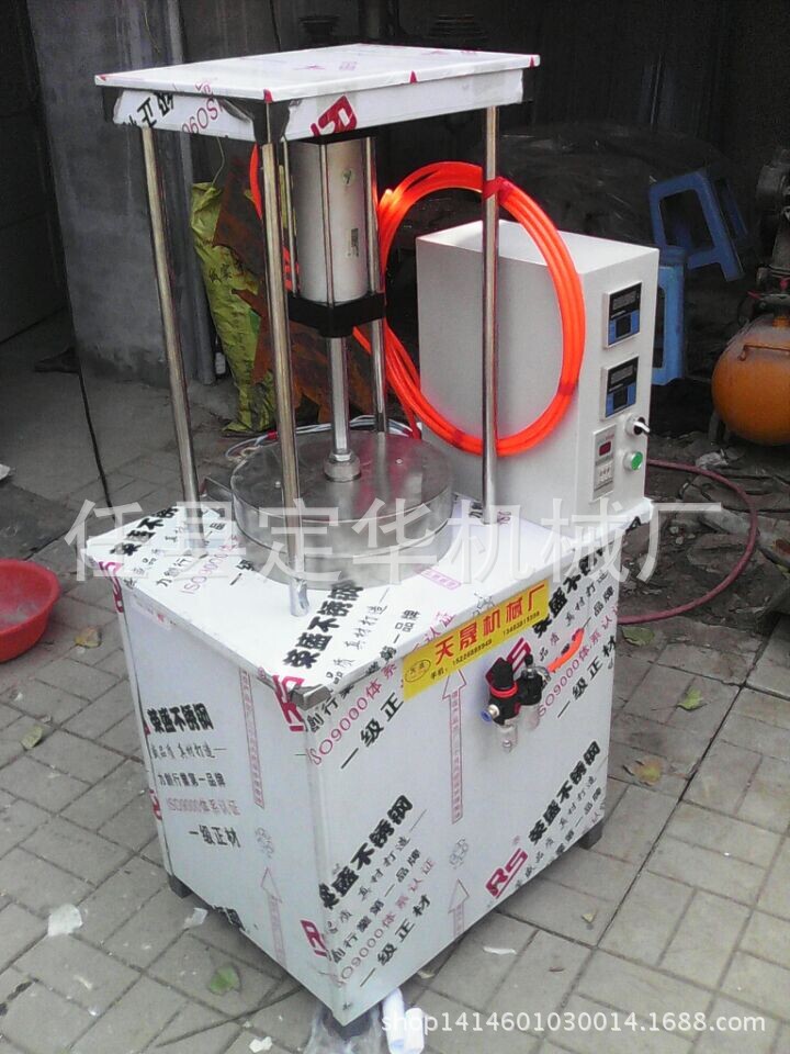 定华机械火爆销售烙饼机 单饼烙饼机 24小时维修服务
