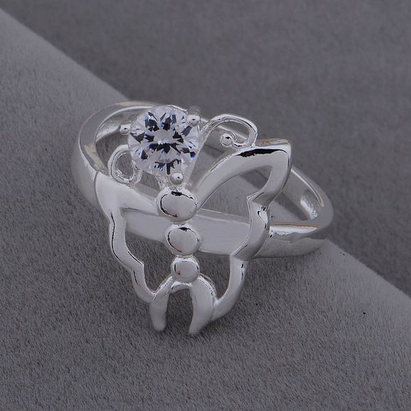 镀925 首饰套装 镀银欧美蝴蝶镶钻套装 贤美饰品批发订做