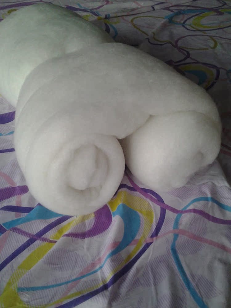 定做 批发 云丝棉被子床上用品 化纤棉单人双人太空被芯 填.