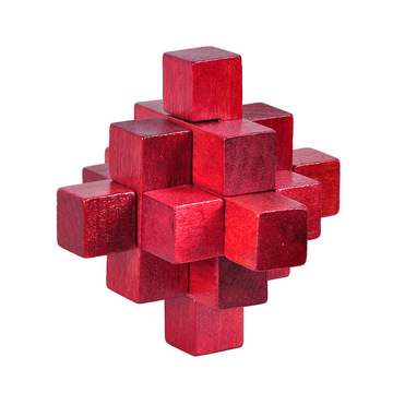 成人木制益智玩具 古典玩具 孔明锁鲁班锁 小九通