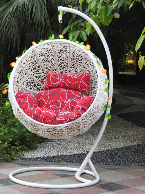 专业供应 圆形铁艺壁挂吊篮 韩式休闲吊篮