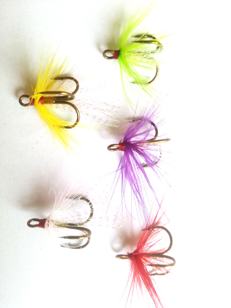 锚钩批发 工厂专业精制 路亚鱼钩 羽毛钩