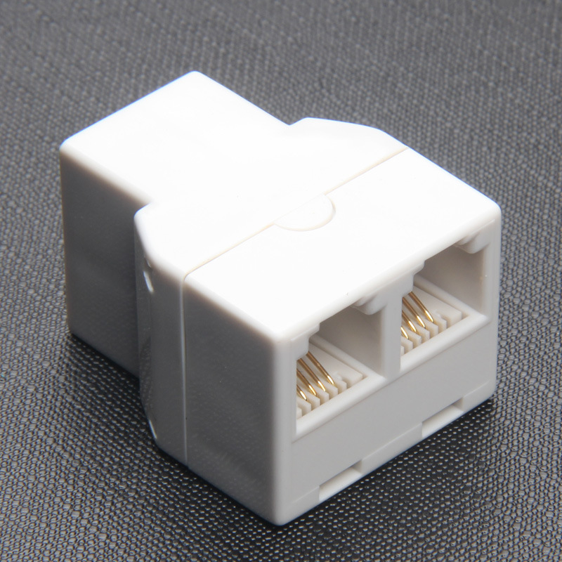 名称:电话直通连接器   类型:rj-11接口   用途:用于把一根电话线