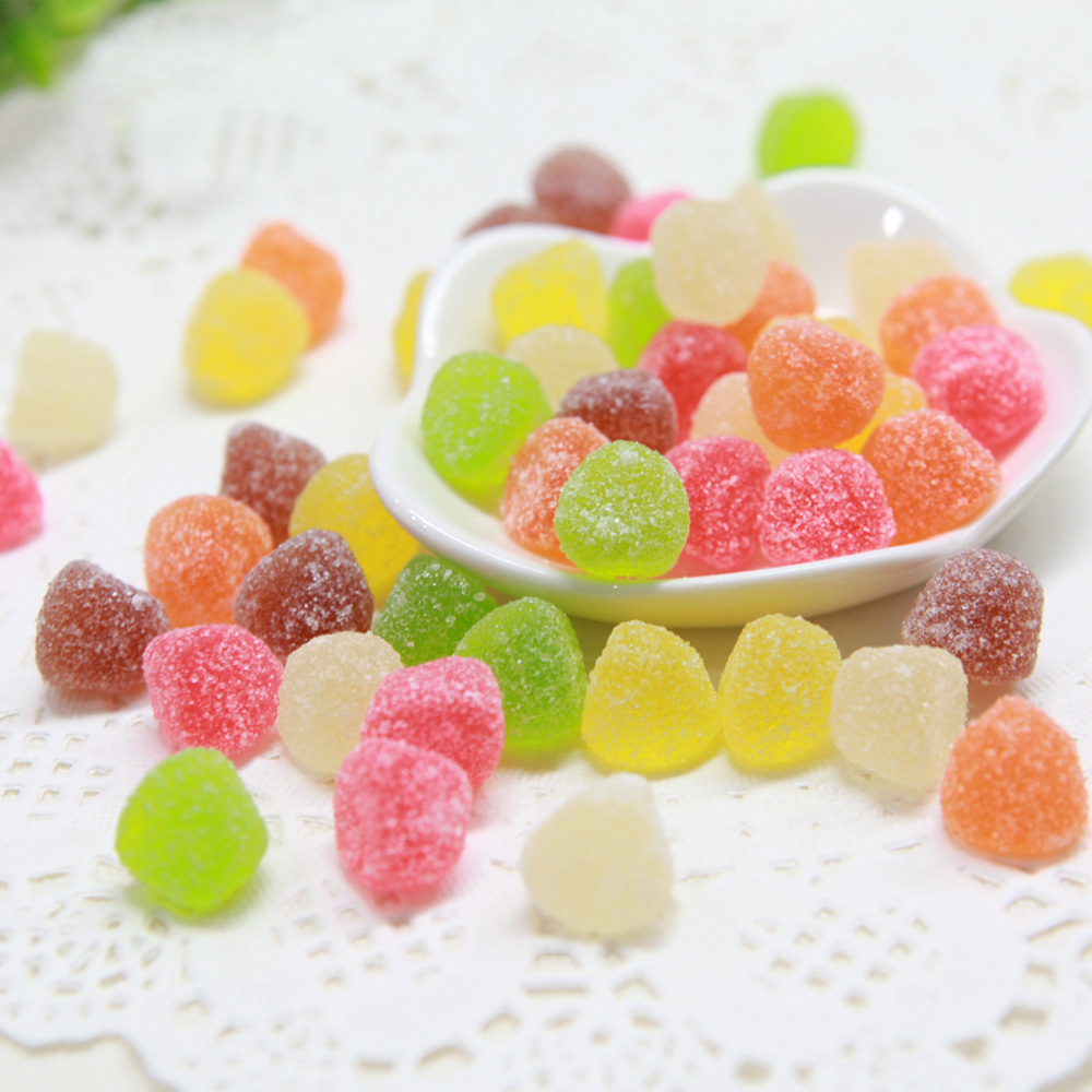 trolli德国口力果汁糖零食橡皮糖散装水果糖 (酸小不点)3公斤