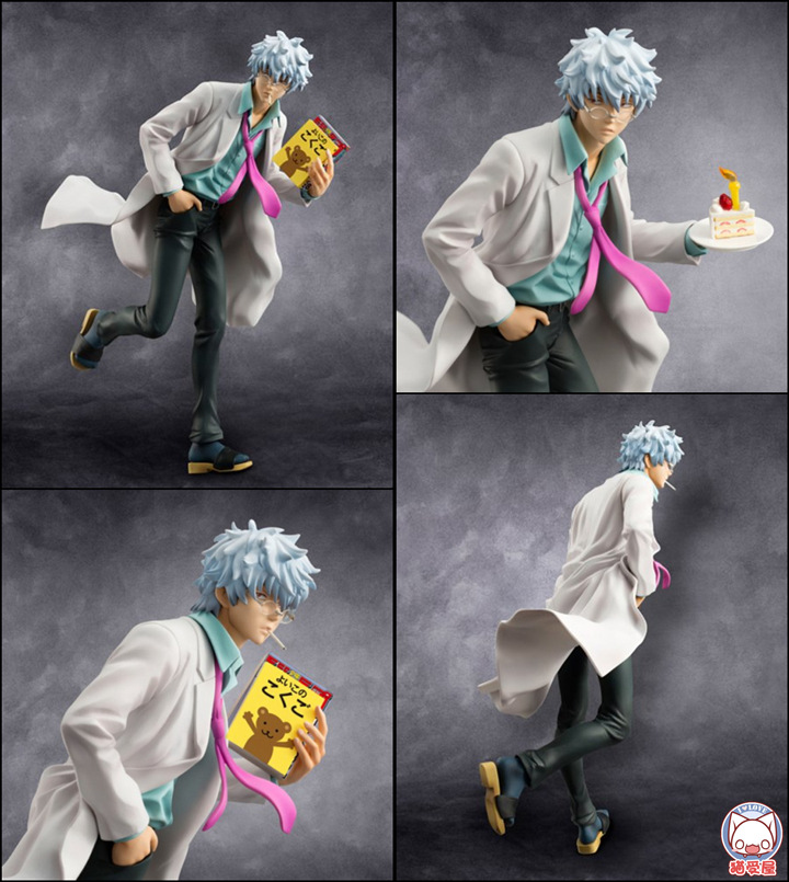 酷玩动漫 银魂gem 3年z组 银时 银八先生 手办