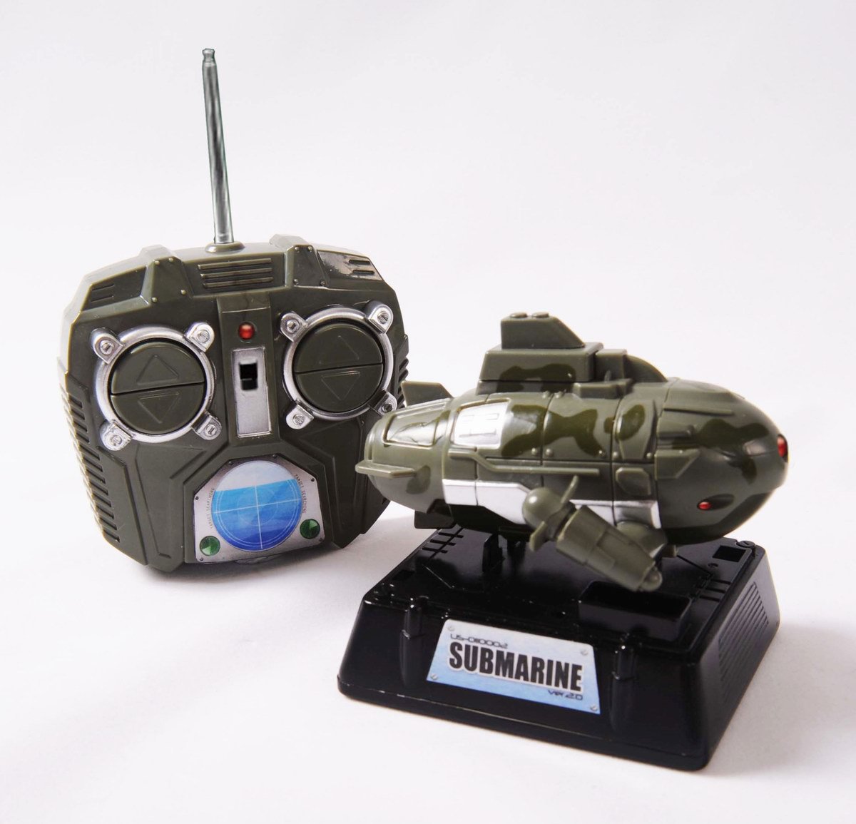 兵工厂迷你潜水艇儿童玩具6通道无线遥控模