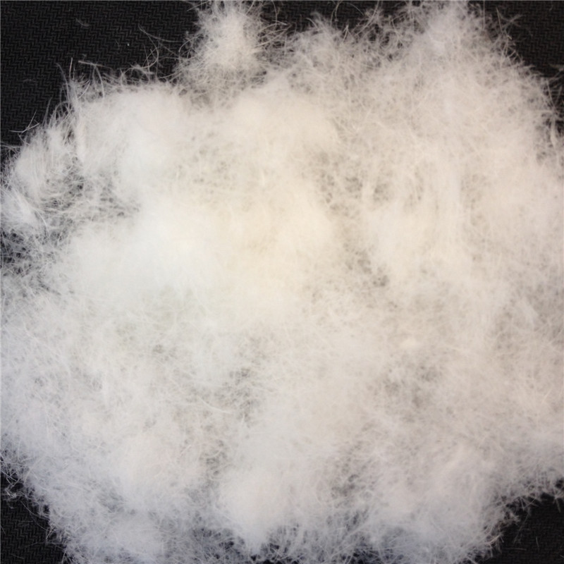 批发纯白鸭绒丝 高蓬松度细腻手感70白鸭绒 厂家直销羽毛羽绒原料