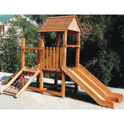 港湾木制滑梯.进口木滑梯.幼儿园儿童滑梯.小博士滑梯.