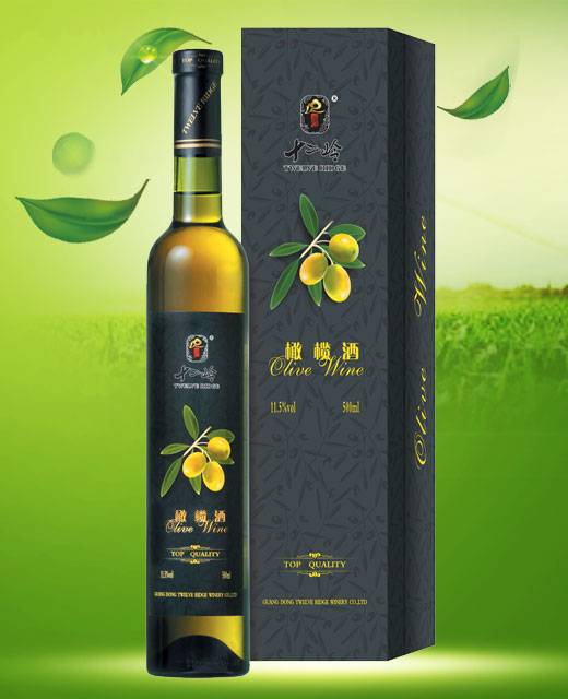 批发正品健康果酒 十二岭橄榄酒保健酒 现代养生水果酒 送礼佳品