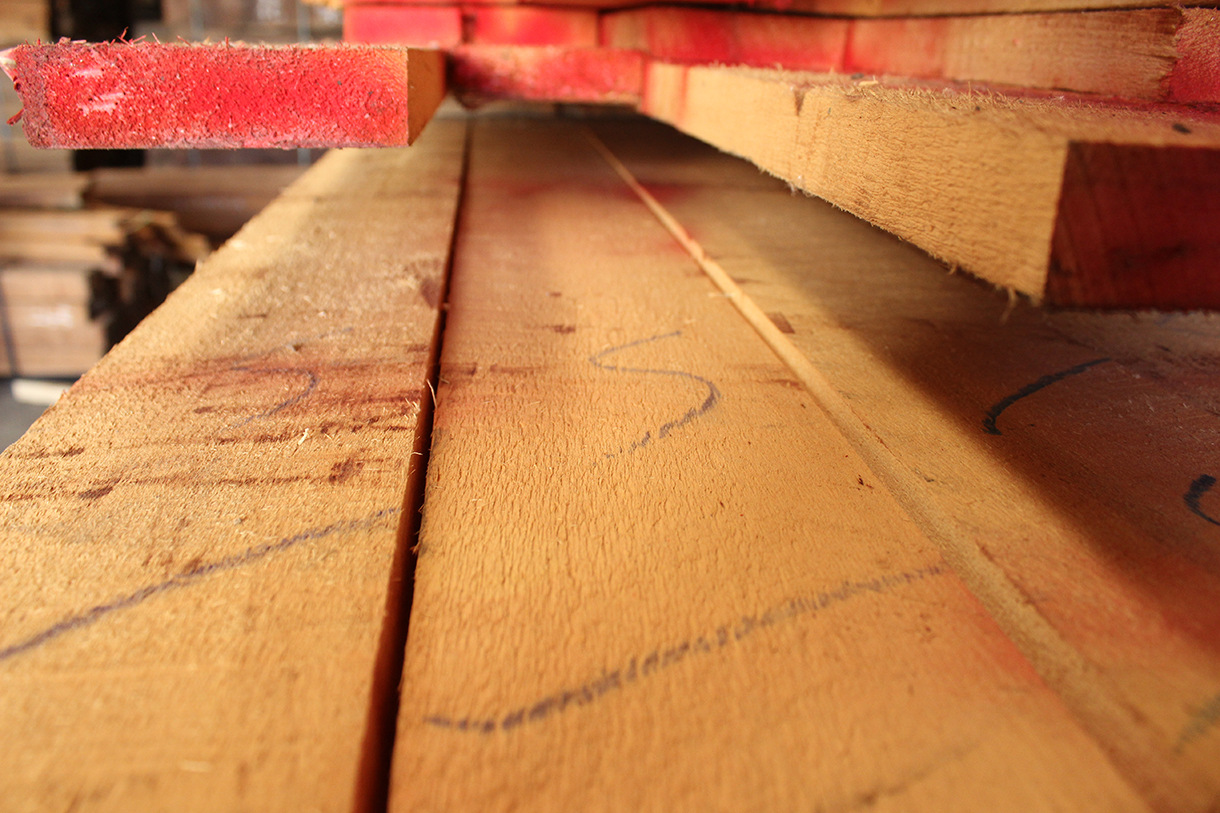 北美桧木板材 进口实木板 黄桧木材 室外材 上海福人市场 现货