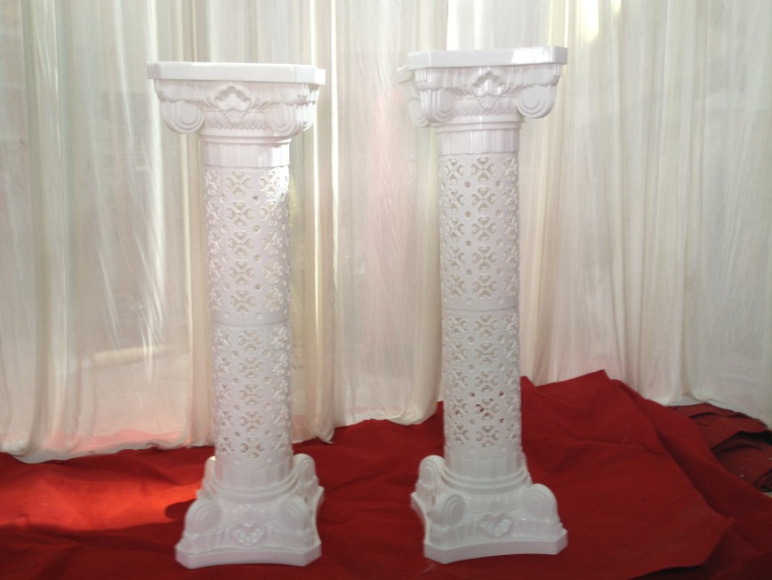 新款 婚庆罗马柱路引 路引花 路引灯 花柱花架 婚庆道具 用品批发