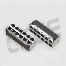 厂家直销规格齐全网络连接器RJ45变压插RJ45PCB插座