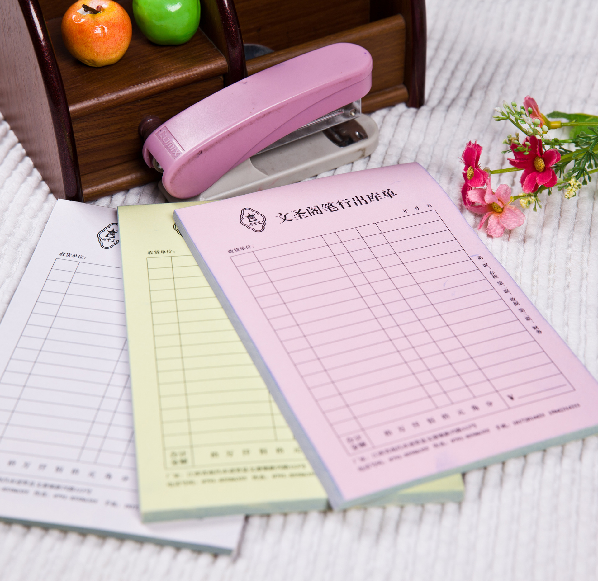 表格联单电脑票据发货单厂家直销支持定制 维修三联单菜单定做