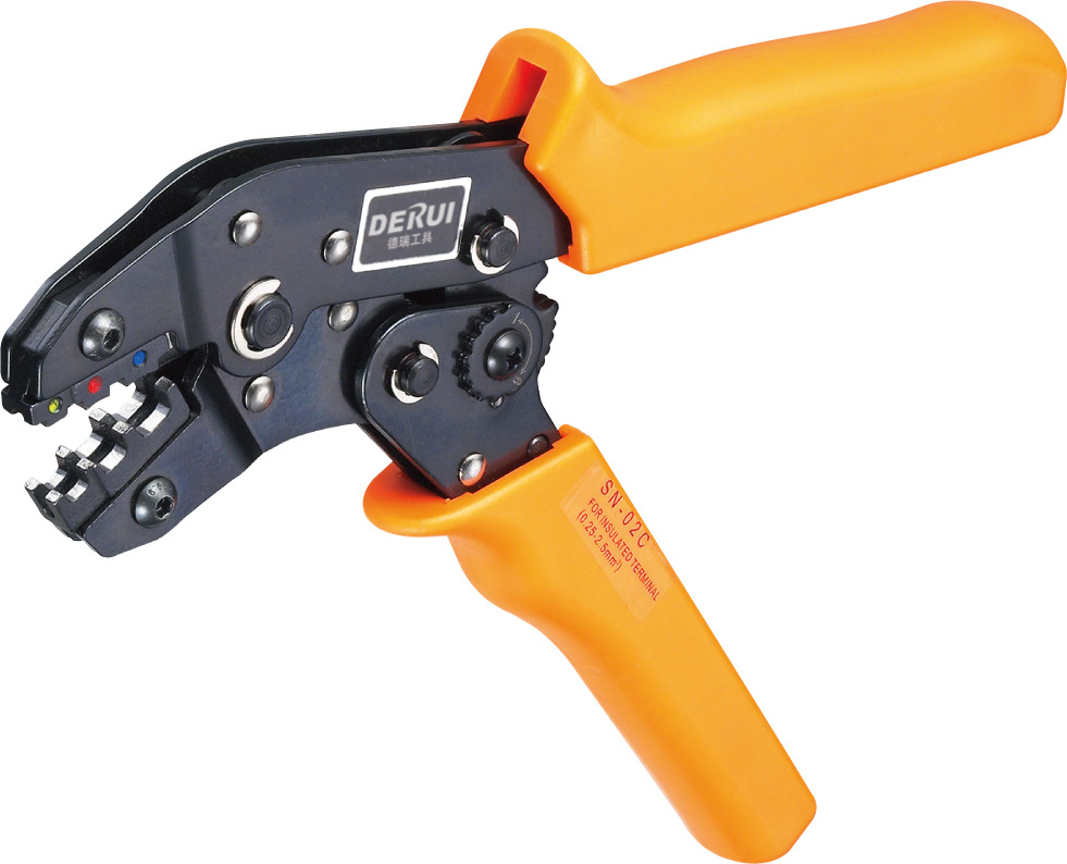 良品工具sn-02c 欧式迷你型套管端子压线钳德瑞derui