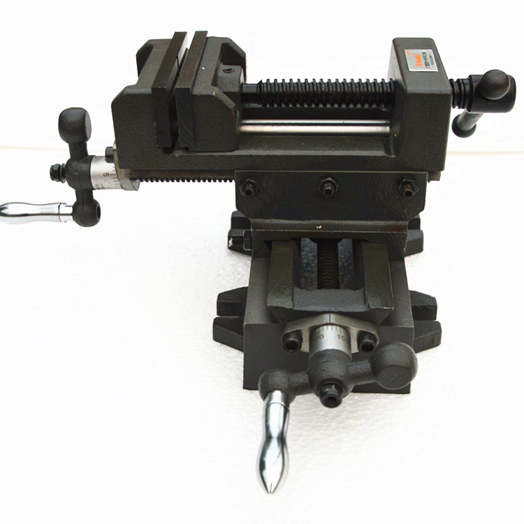 雅赛崎重型精密双向十字平口钳台钳机用台虎钳十字型虎钳