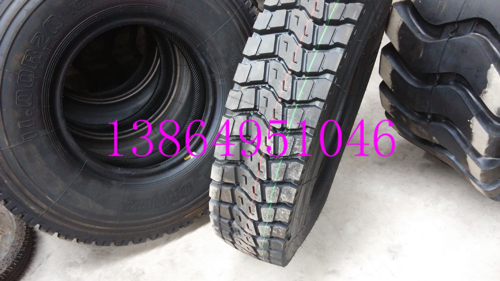 虎运轮胎1000r20矿山花纹轮胎1000-20麻将块渣土车轮胎工矿胎