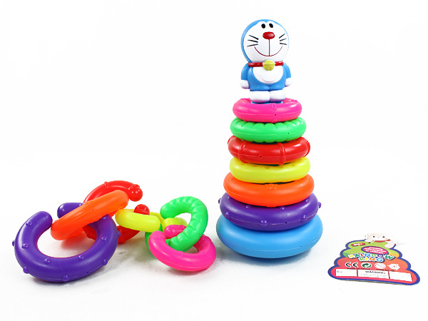 批发彩虹套圈 儿童益智玩具 戏水玩具 层层圈/层层叠