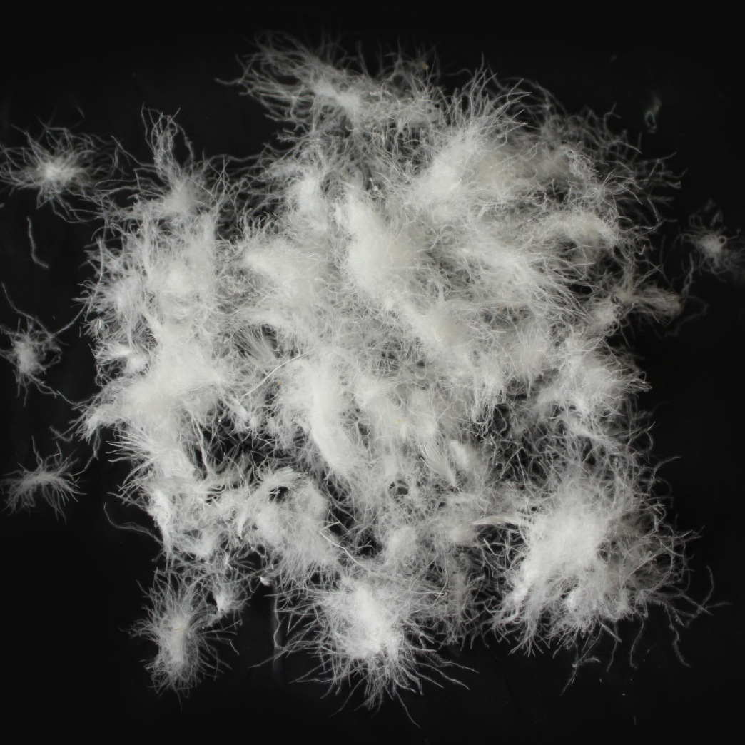 厂家直销精洗 水洗 羽绒 初洗 原料绒 初洗 东北白 鹅绒绒子83