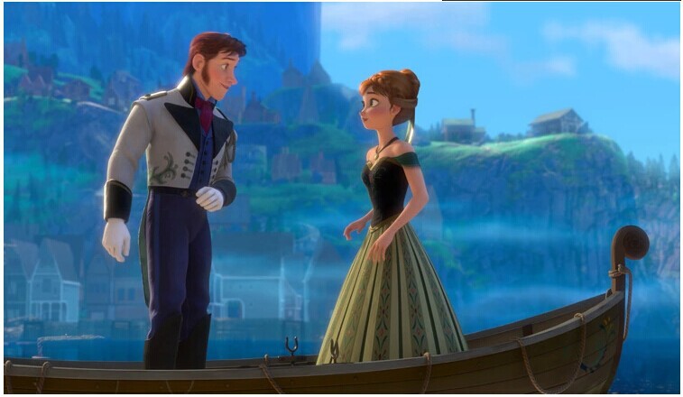 现货frozen冰雪奇缘连衣裙安娜大冒险礼服裙女童公主裙子