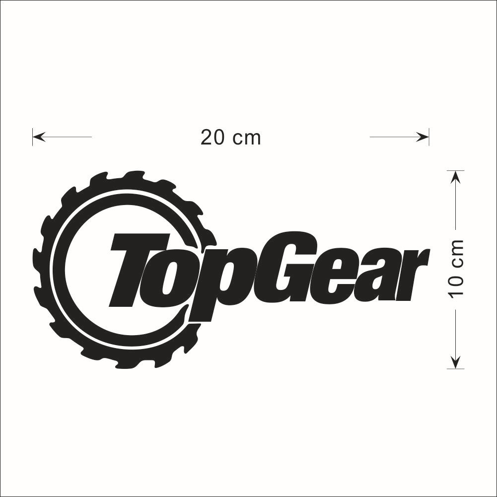 新款车贴topgear外贸速卖通亚马逊热卖墙贴纸批发可移除