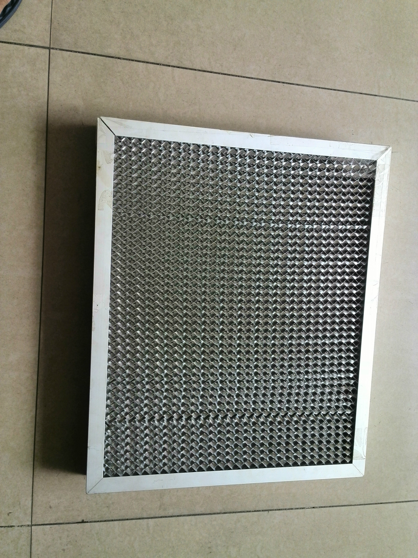 厂家销售油雾过滤铝蜂窝过滤网,铝蜂窝孔铝网过滤板