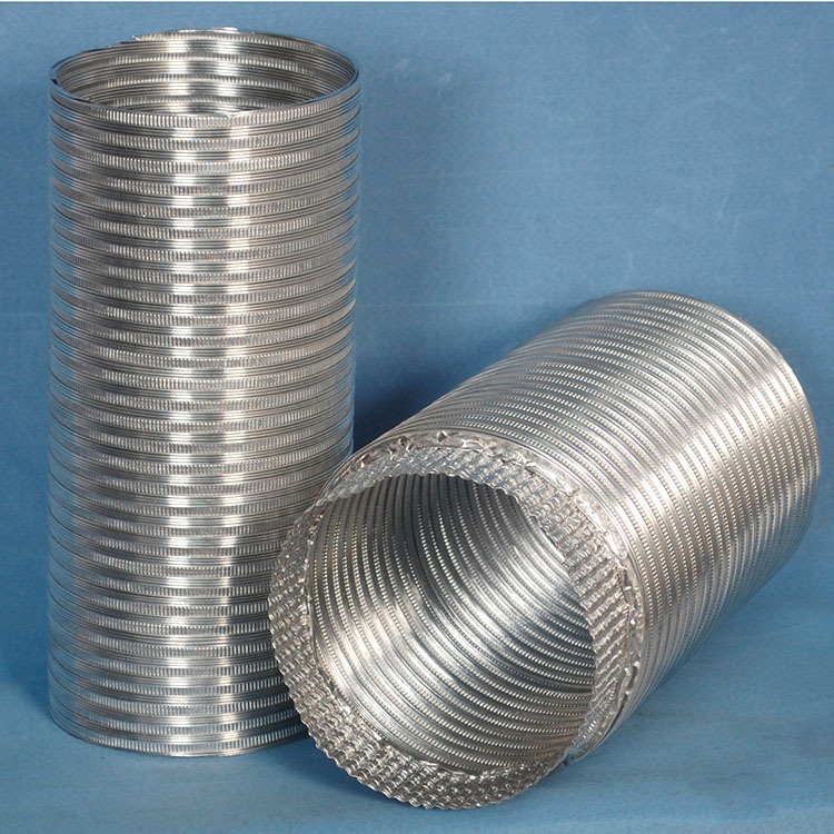 供应铝波纹管铝制波纹伸缩管铝抽油烟机管