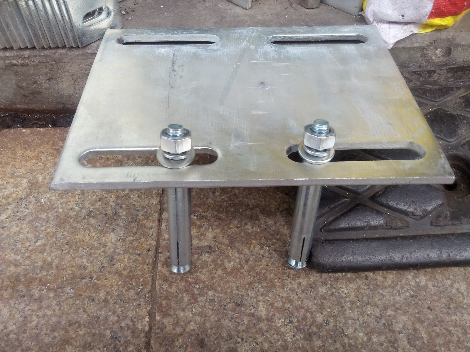 厂家热镀预埋板冷镀预埋件后置埋板幕墙专用干挂大理石配件铁板