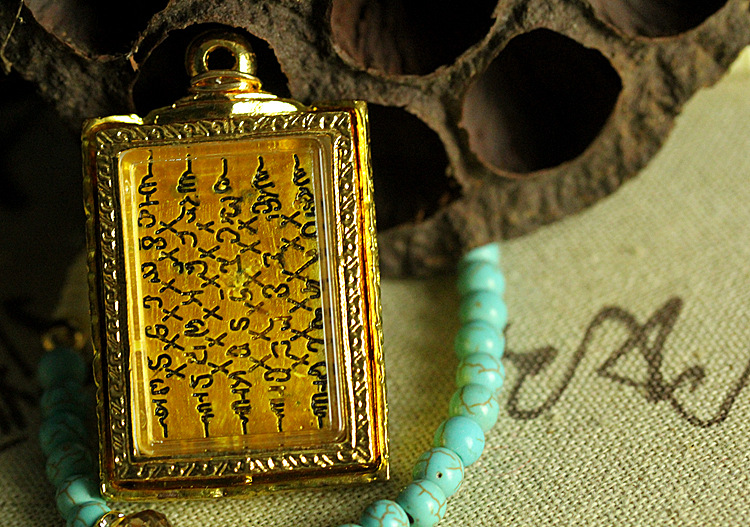 泰国佛牌 五条经文 阿赞奴