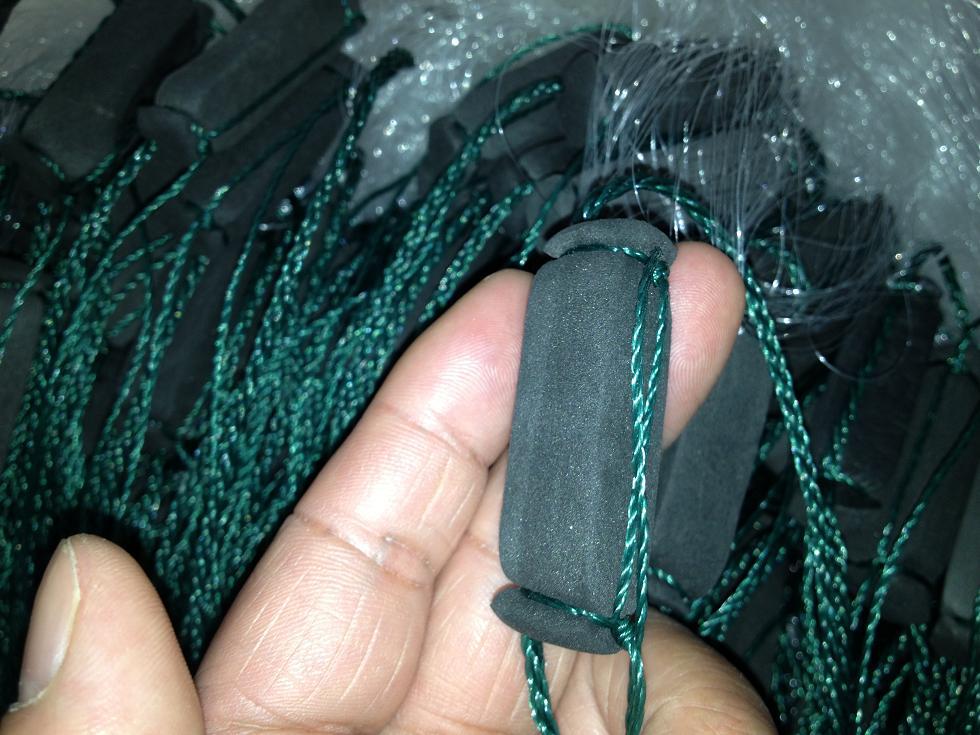 【巢湖平安渔网】4米高3指100米三层渔