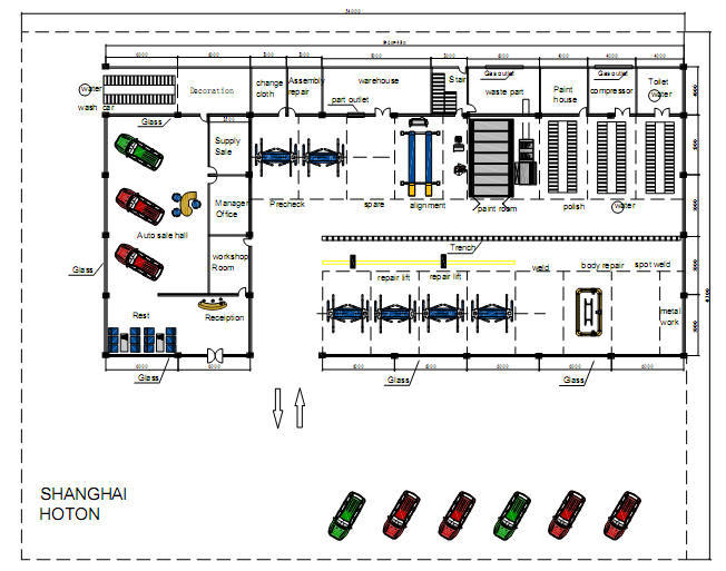 上海衡臣提供全套汽车维修设备出口