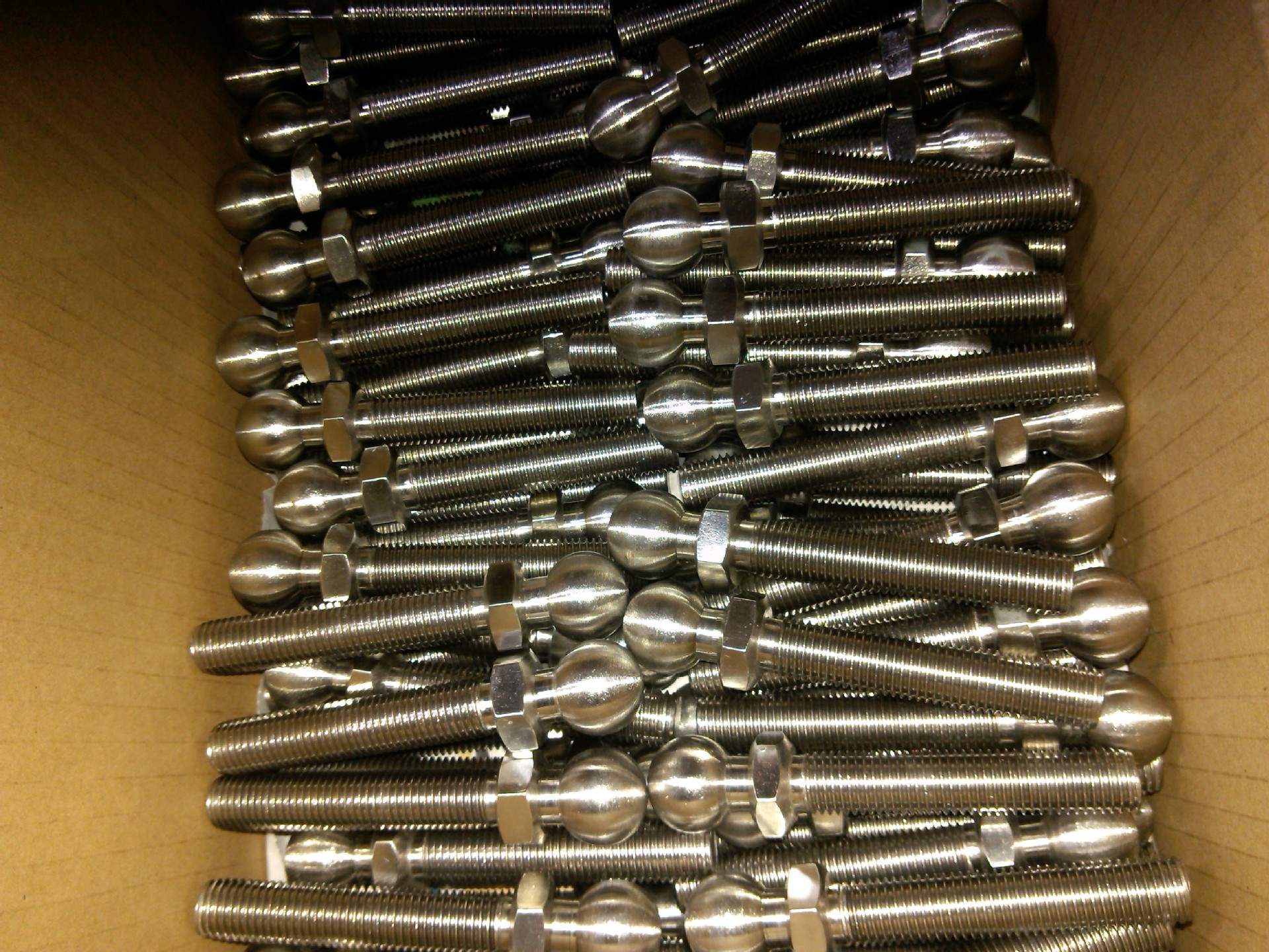 厂家直销 m3-m48球头螺杆 关节螺杆 非标全丝球头螺杆 批发