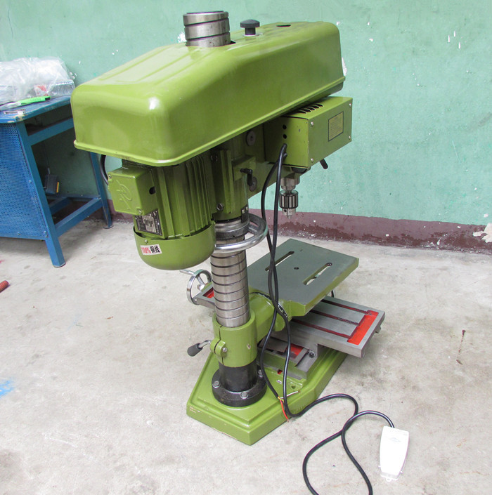 新款机械五金台钻 攻丝机 三功能台式机钻铣床 攻牙机 钻床