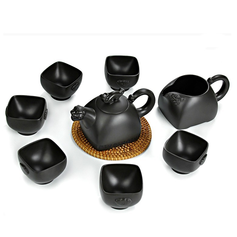 正品龙德堂紫砂 茶具套装 功夫茶具 茶杯 虎啸茶具 紫砂套装