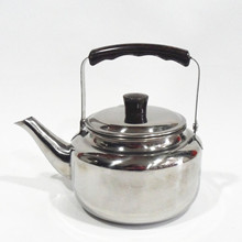 出口外销 不锈钢百合壶 小规格水壶 4.0L叮当壶 茶壶 咖啡壶