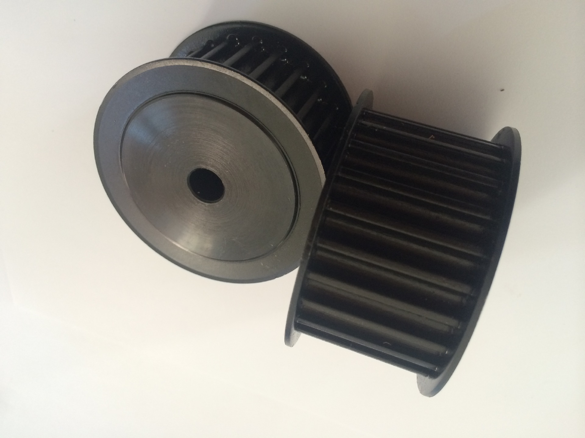 现货供应各类8m精密铝合金同步带轮可非标镀色不同尺寸同步皮带轮