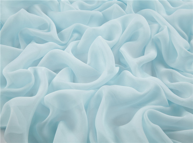 正品100%真丝雪纺6姆米真丝面料桑蚕丝服装面料丝巾面料纯色