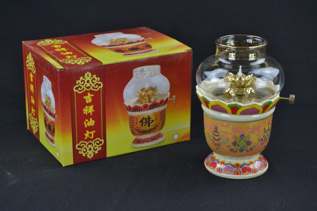 【佛教用品长明灯佛灯莲花调光酥油灯供油灯佛灯】价格,批发,供应商
