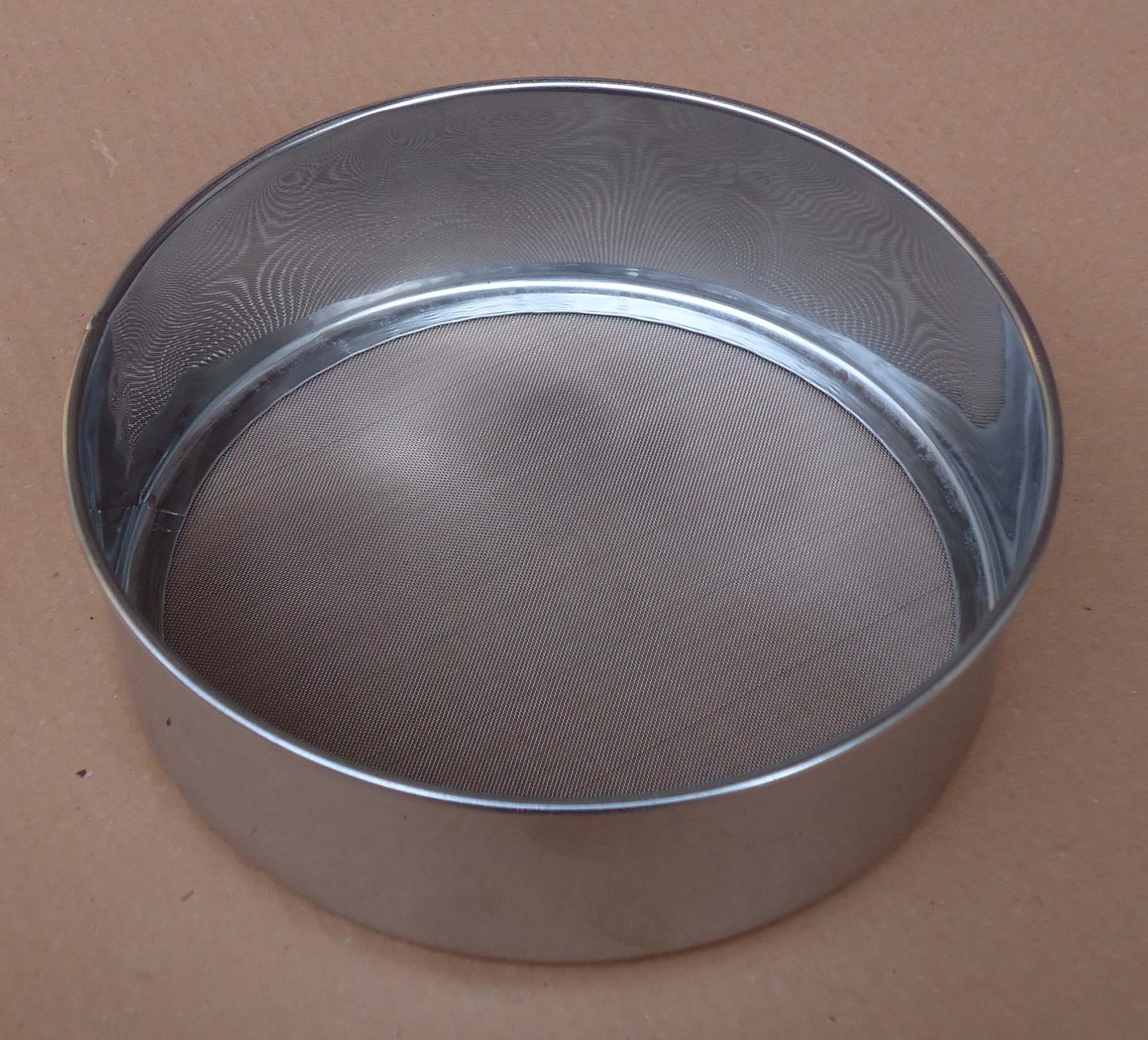 厂家直销不锈钢粉筛40目底网面粉筛米筛--15cm【20个/盒】