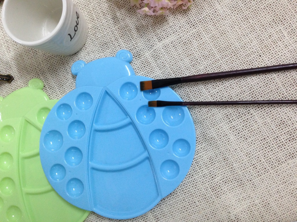 航云hy-006 大甲壳虫调色盘 颜色随机 调色碟 绘画工具